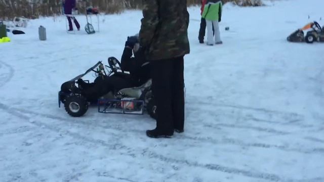 Могастырское! Зимний картинг 2916, открытие сезона смотреть онлайн