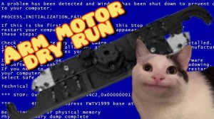 Arm motor dry run. Зависание при автоматической смене инструмента. Датчики шкодят.