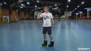 Как кататься спиной вперед на роликовых коньках