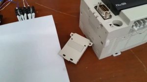 PLC MITSUBISHI FX3U-32MT CONECT TO PC USE FX3U-232-BD GX Developer