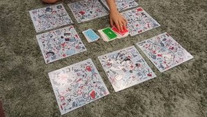 Детская игра на внимание.
Играем вместе с родителями