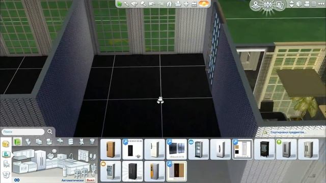 Черно-белый дом в The Sims 4 от Belle смотреть онлайн