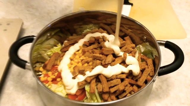 Простой и быстрый салат | Простая кухня смотреть онлайн