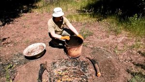 Горячее копчение на даче и в саду. Самодельная коптильня из кастрюли. Как я закоптил рыбу пампанито