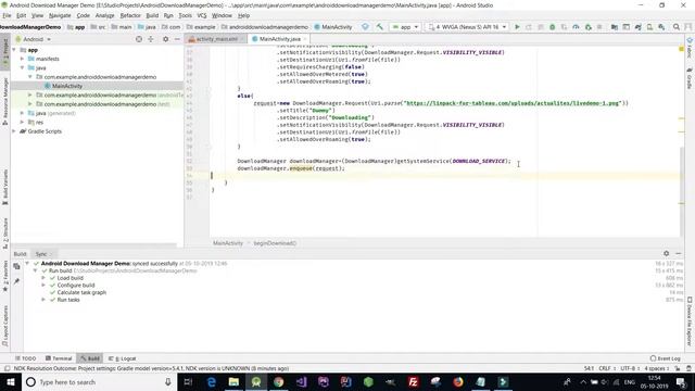 Android Download Manager Tutorial смотреть онлайн