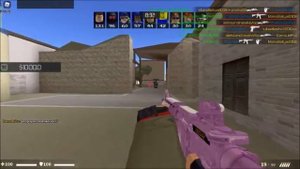 Как я выбил нож бабочку в ROBLOX COUNTER BLOX