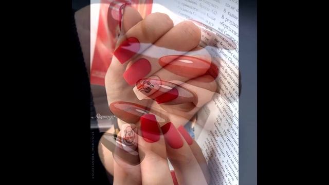 Идеи маникюра красного цвета ? ИДЕИ МАНИКЮРА ? ДИЗАЙН НОГТЕЙ ??? смотреть онлайн