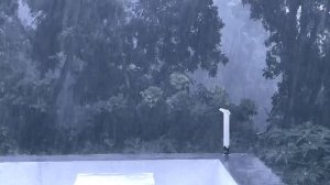 Rain sounds and thunderstorm for sleeping 24 hours | Rain 24 hours