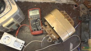 Проверка перемотанного трансформатора. (Расчёт и перемотка трансформатора #6)