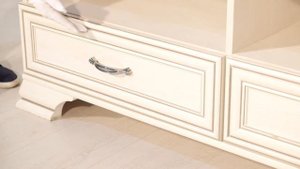 ВидеоОбзор EuroMebel: тумба под ТВ из коллекции Тиффани (Беларусь)