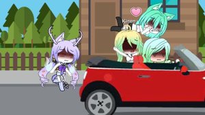 gacha heat goes to hotel