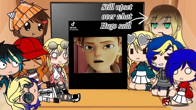 MLB future kids react to ladybug and cat noir ??⬛ смотреть онлайн