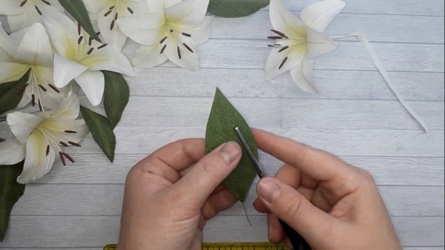 Белая лилия из бумаги / White lily смотреть онлайн