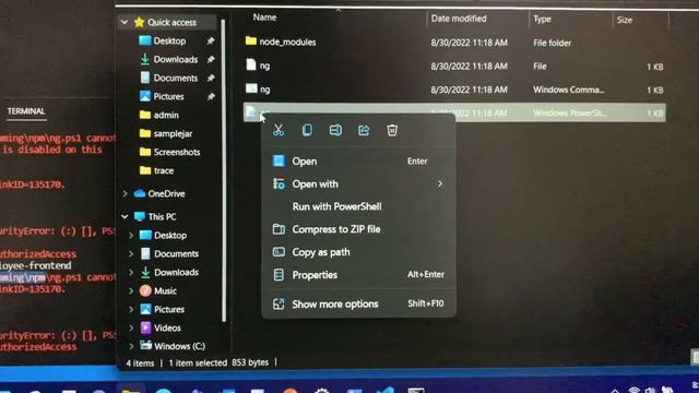 Angular ERROR: ng.ps1 cannot be loaded because running scripts is disabled on this system (fix) смотреть онлайн
