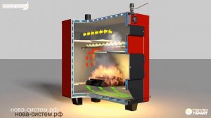 Твердотопливные пиролизные котлы "Буржуй К" (принцип работы)
