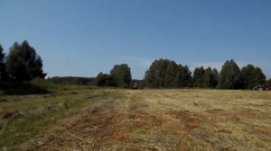 Гребем сено, МТЗ-80 и ГВК-6!