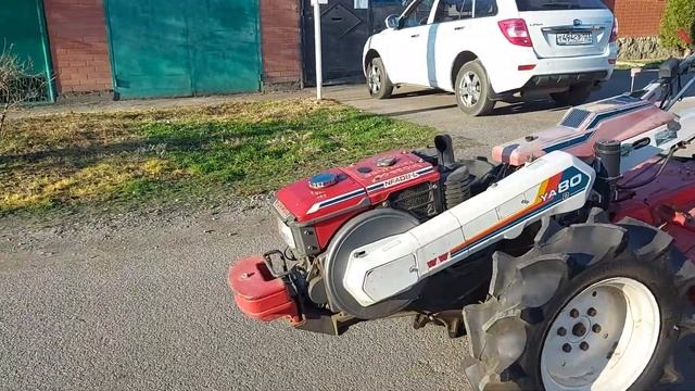 Японский дизельный мотоблок Yanmar YA 80. Продан. смотреть онлайн