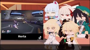 || Genshin reacts to honkai star rail ||