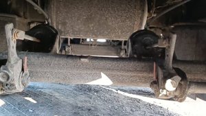 Затормаживается полуприцеп
