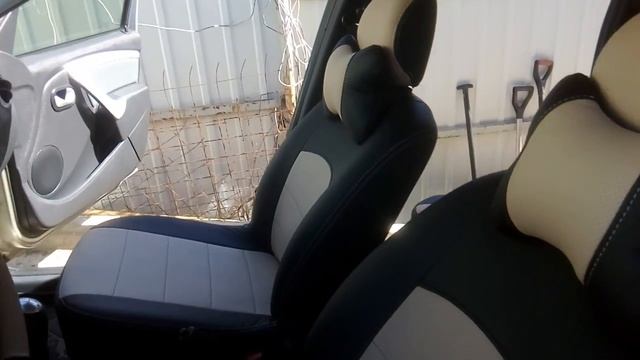 Чехлы на сиденья на Лада Ларгус смотреть онлайн