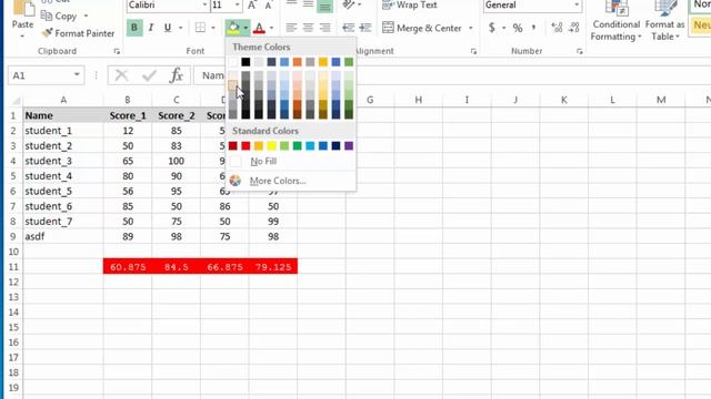 VBA Ranges 8 Colors смотреть онлайн