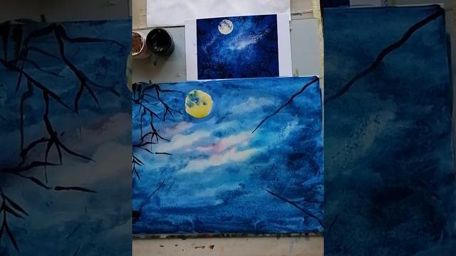 Звёздное небо. Мастер-класс. смотреть онлайн