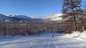 Село Эссо, Камчатка. Январь 2021.