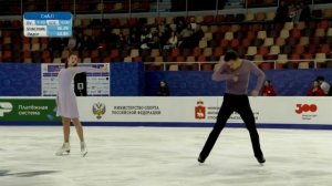 Александра Шабалина - Иван Галаев. Произвольный танец. Юниоры. Пермь. Гран-при России 2022
