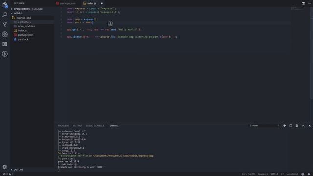 Node.js #5: Express.js пишем простейшее REST API и реализуем базовый Dependencies Injection смотреть онлайн