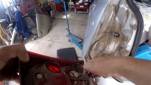 Kia Picanto How to replace rear tai light