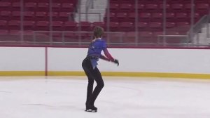 Илья Малинин. Четверной аксель.  U.S.  International classic 15/09/2022