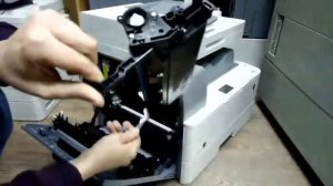 Canon ir 1435 drum replacement / замена драм юнита canon ir 1435