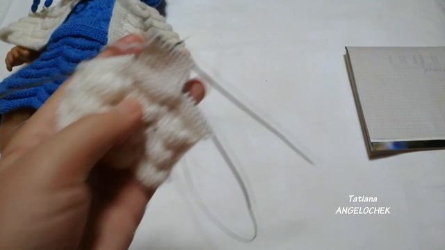 МК"КОЛОКОЛЬЧИК" 5 часть Вяжем носочки-сапожки для куклы Беби Бон смотреть онлайн