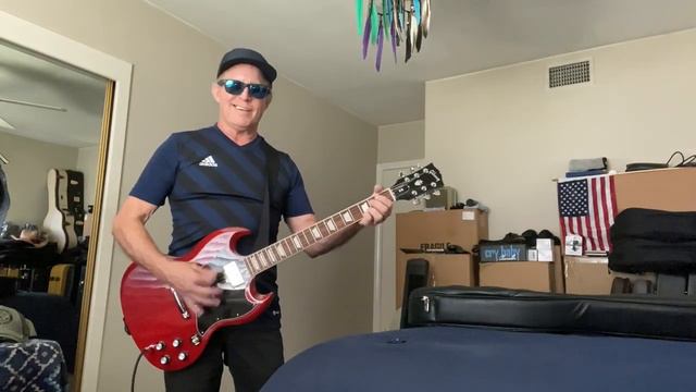 JUST JAMMING WITH MY NEW CHERRY RED GIBSON SG (2) смотреть онлайн