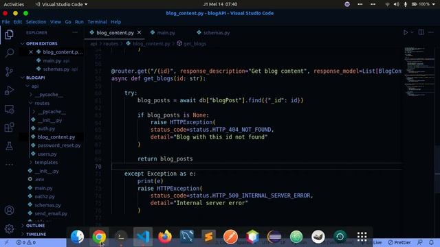 Python API Development With FastAPI - Comprehensive Course for Beginners P-6 Blog CRUD смотреть онлайн