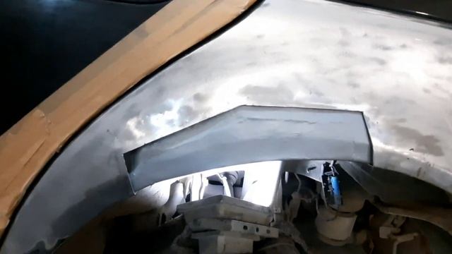 BMW 520 (E39) - Спасаем заднее крыло. Переделка некачественного ремонта. (ПРОДОЛЖЕНИЕ.) смотреть онлайн