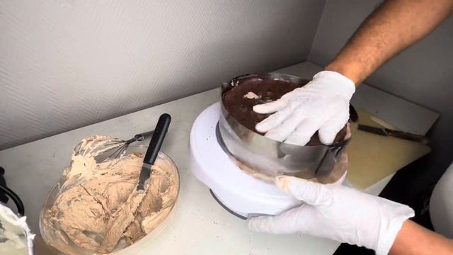 Chocolate Cake Easy with lotus topping And Delicious Recipe