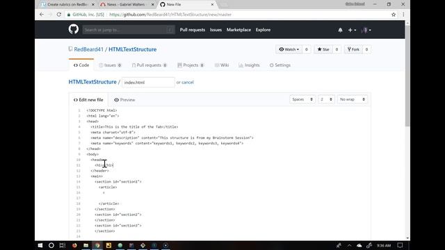 Text Structure using GitHub and GitKraken смотреть онлайн