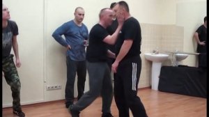 Основы движений в русском стиле - системе рукопашного боя . Мастер - класс А . Соловьёва в Москве .