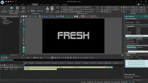 Как сделать интро - НЕОН. Бесплатный видеоредактор VSDC Free Video Editor