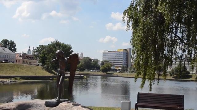 Футажи Минска. Остров слез. Плачущий ангел смотреть онлайн