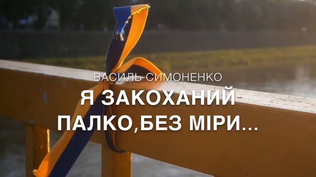Василь Симоненко «Я закоханий палко,без міри»