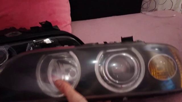 Фары DEPO против  фар Hella .BMW E39
