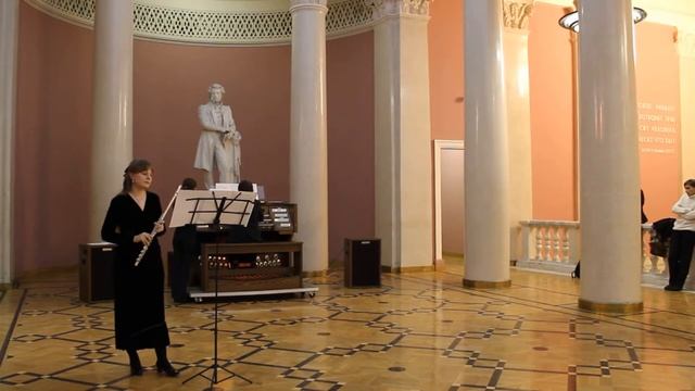 Flute & Organ Duet @ Moscow: Humoresque(A. Dvorak) смотреть онлайн