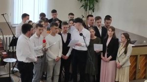 Ясные, добрые, и часом грустные. Пение друзей на христианской свадьбе? МСЦ ЕХБ