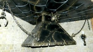 Барбекю мангал печка в беседке, вытяжка, вертел, набор инструментов, казанок