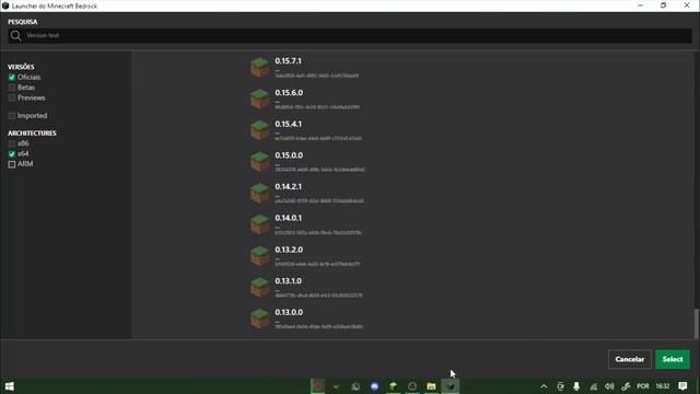 COMO MUDAR AS VERSÕES DO MINECRAFT BEDROCK!!! смотреть онлайн