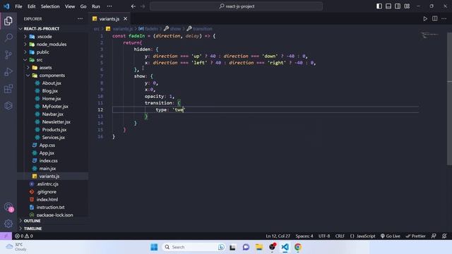How to use Framer Motion in React JS Website смотреть онлайн