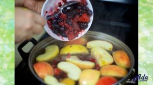 Фруктово-ягодный компот Рецепт, пошаговый, как приготовить, видеорецепт