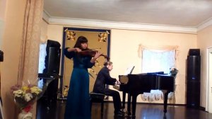 М  Мусоргский  Гопак Зиновьева Светлана скрипка, Кострома